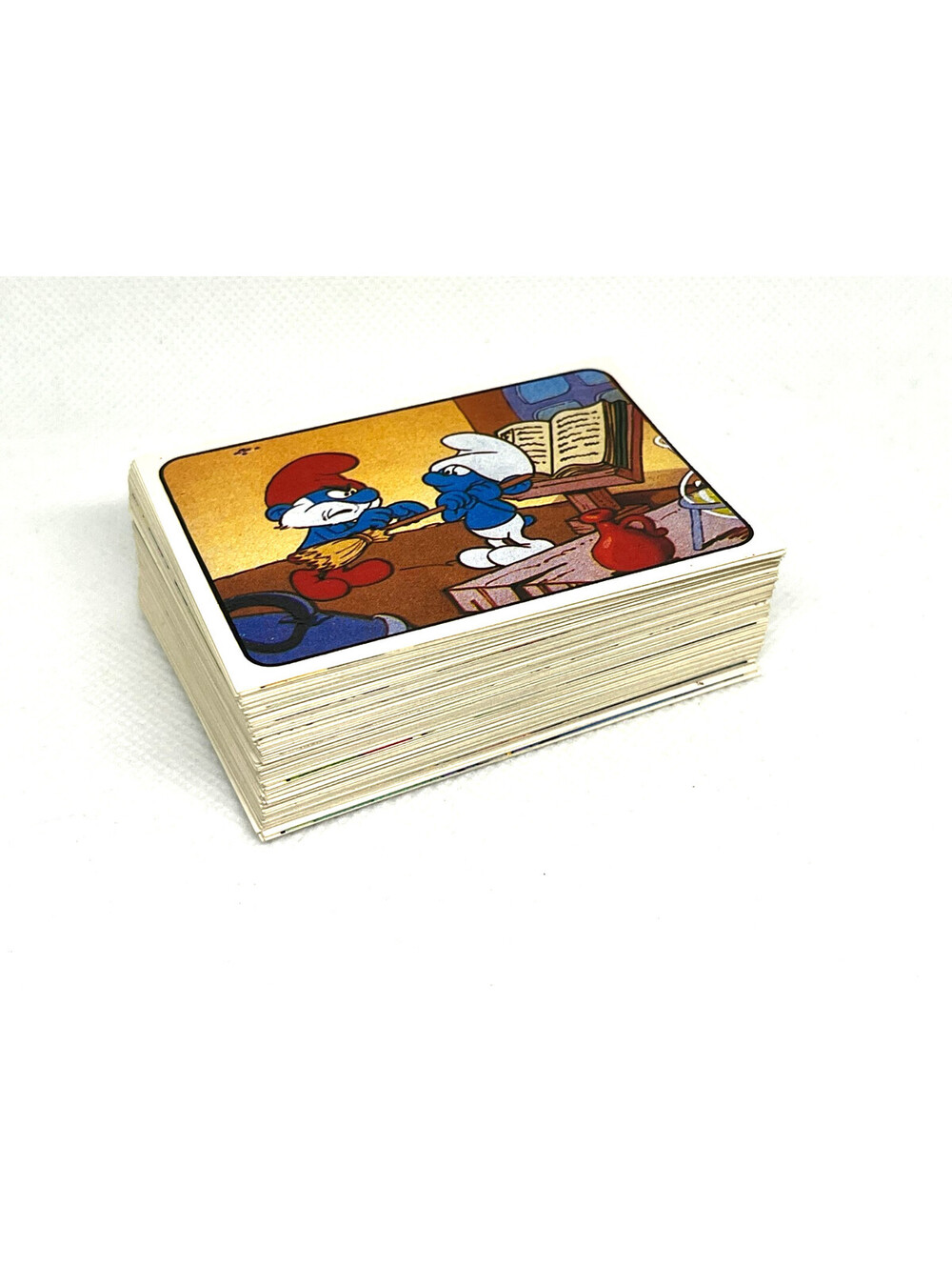 The Smurfs Panini 1982 Trading Cards and Stickers 122 Pieces No Doubles Vintage
